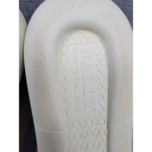 BALLY AVYD TOBACCO Suede BLACK Leather LOGO Top SNEAKERS Men's 12 US, ITALY - Picture 16 of 16